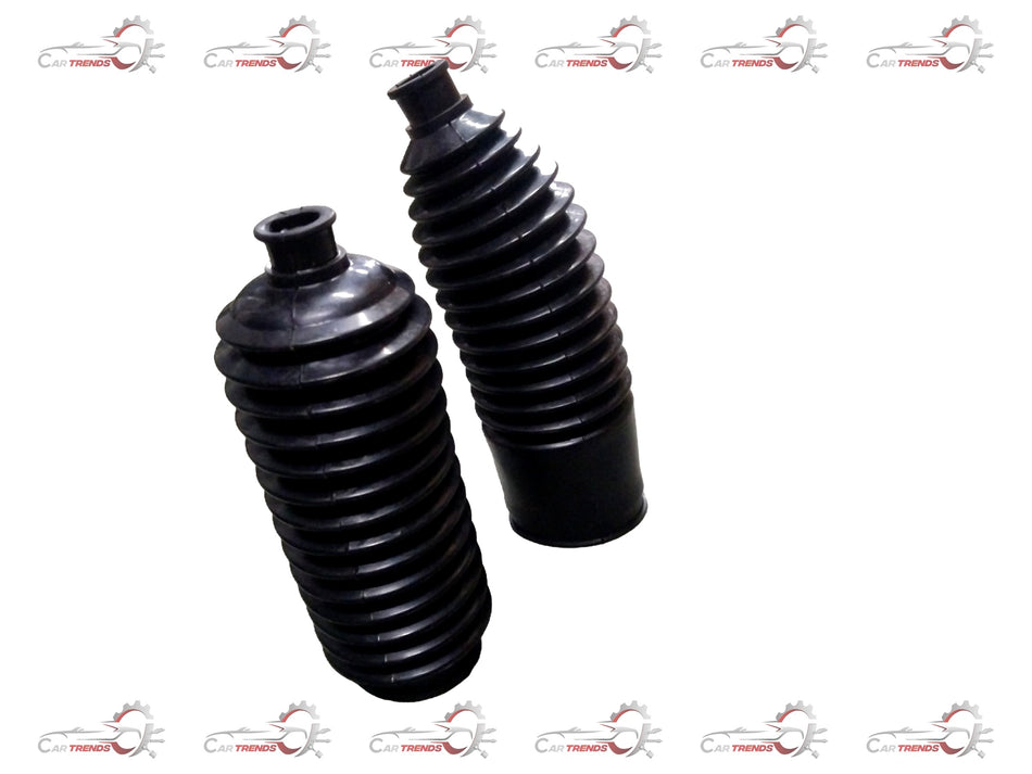 AUTOKOI Steering Boot-Rack Side KRPF14453 showing the black rubber steering boot with mounting hardware and side view.