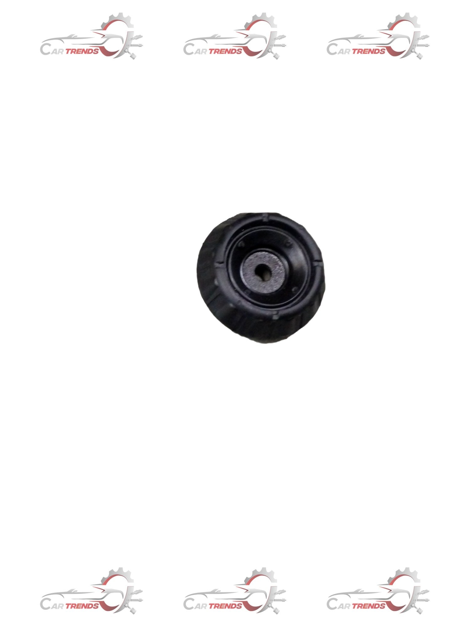 AUTOKOI front strut mount KRPF14191 installed on vehicle, showing its sturdy rubber and metal components for suspension support.