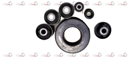 AUTOKOI Rear Suspension Bush Kit KRPF14142 featuring black rubber bushings for vehicle suspension system.
