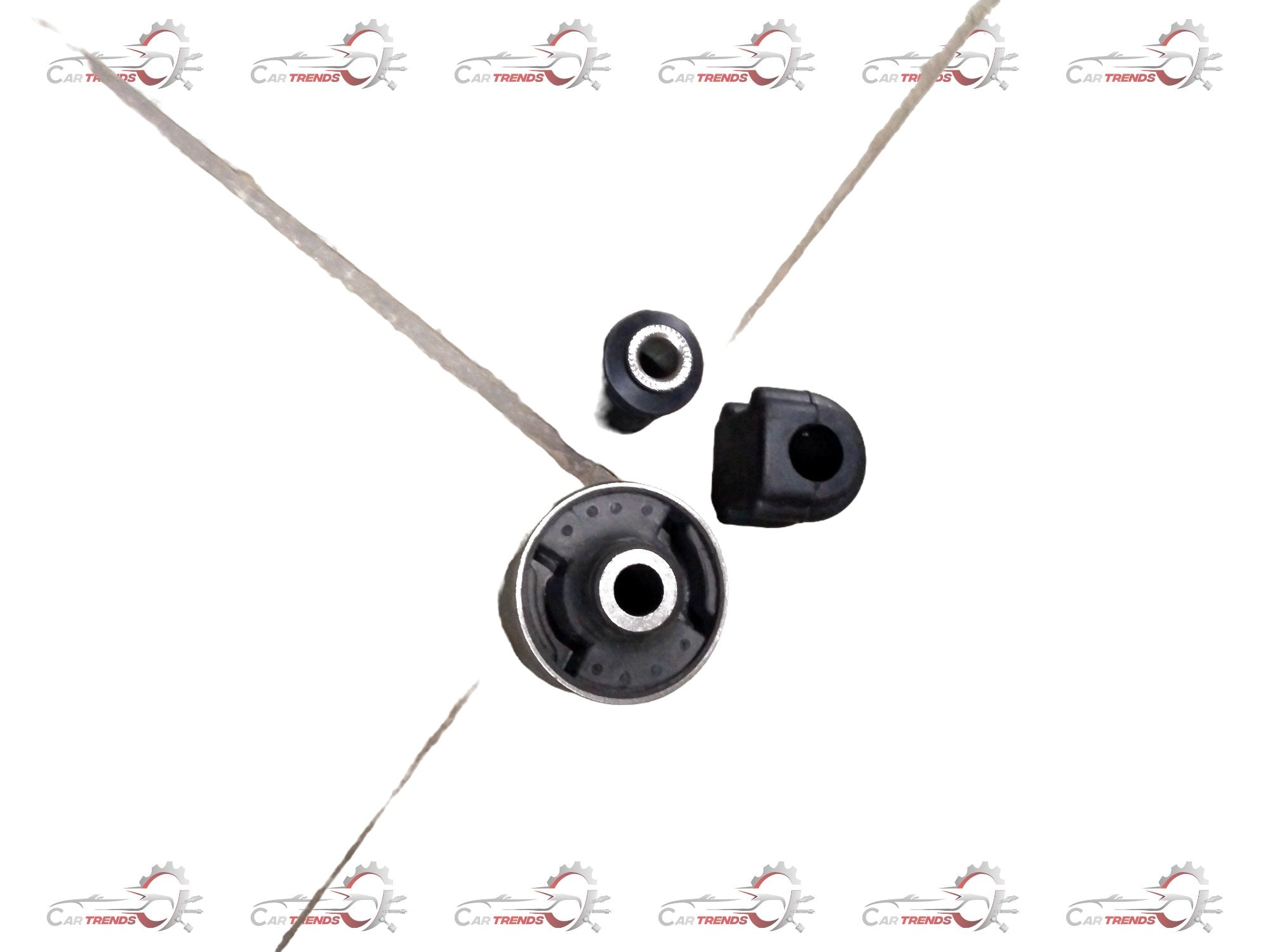 AUTOKOI Grand Front Suspension Bushing Kit KRPF14268 with multiple metal and rubber bushings in a sealed package.