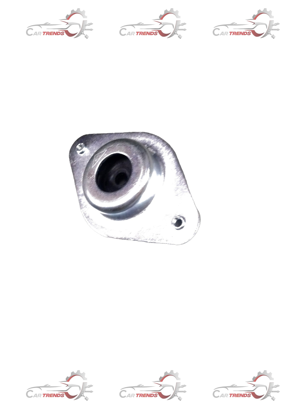 AUTOKOI front strut mount for Renault Kwid, showing the metal component with mounting holes and rubber cushioning.