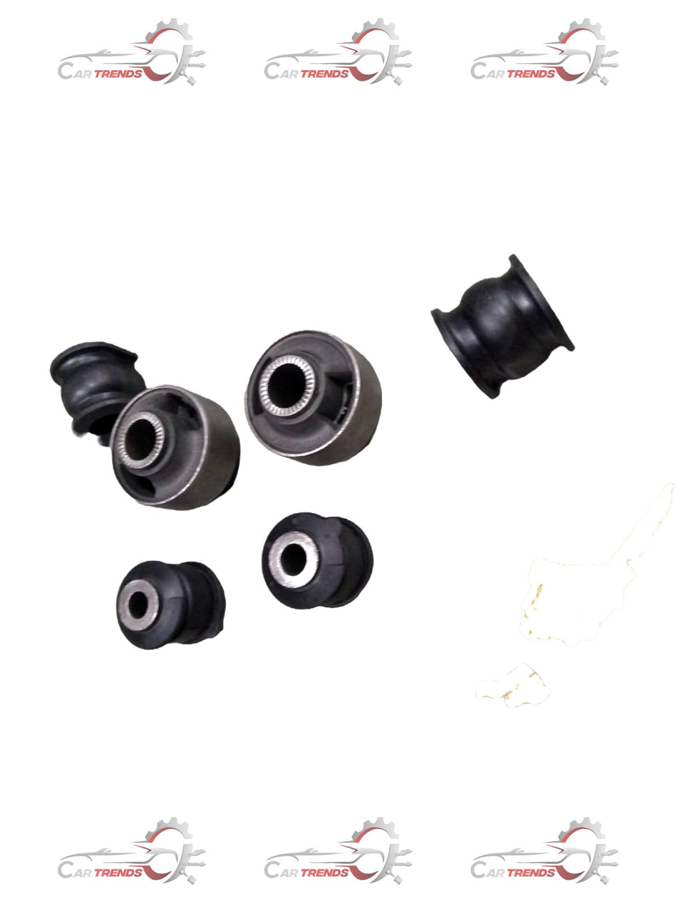 AUTOKOI Front Suspension Bush Kit KRPF14104 showing rubber bushings and metal components for vehicle suspension repair