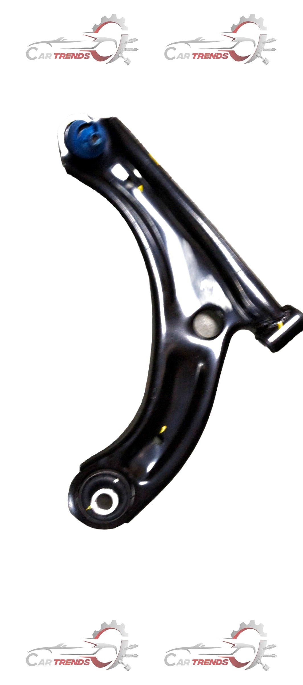 Pair of AUTOKOI Track Control Arm Assy for vehicles, showing the black metal arms with mounting points and ball joints.