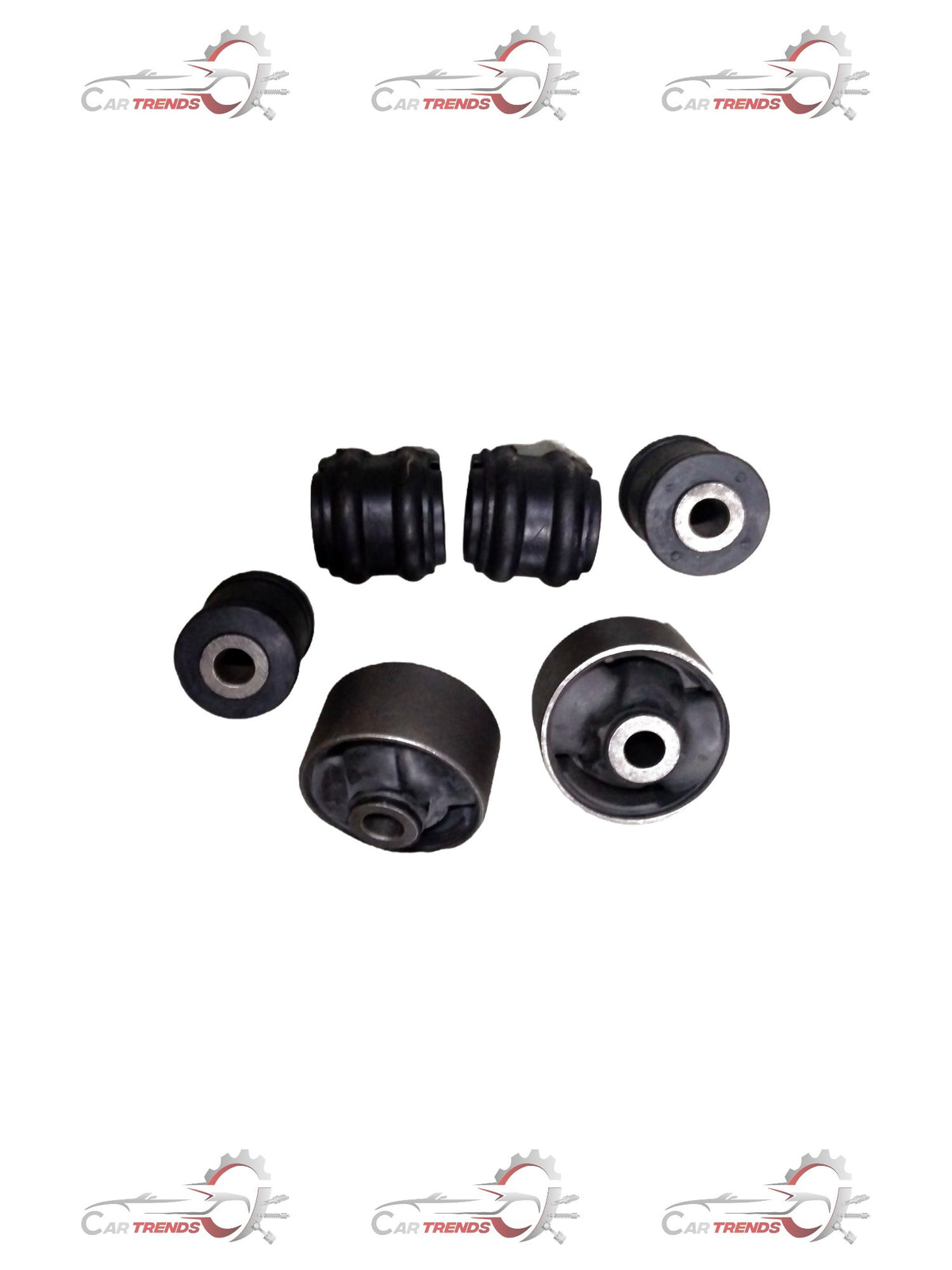 AUTOKOI front suspension bushing kit KRPF14062 with multiple bushings and components for vehicle suspension upgrade.