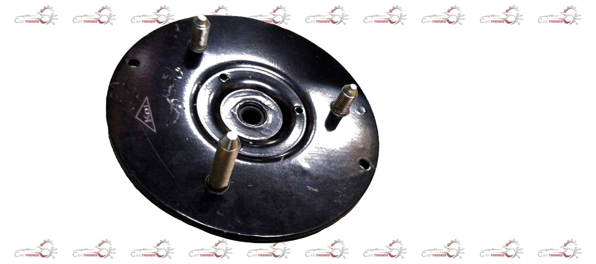AUTOKOI front strut mount KRPF14216 showing the metal and rubber components for vehicle suspension repair.
