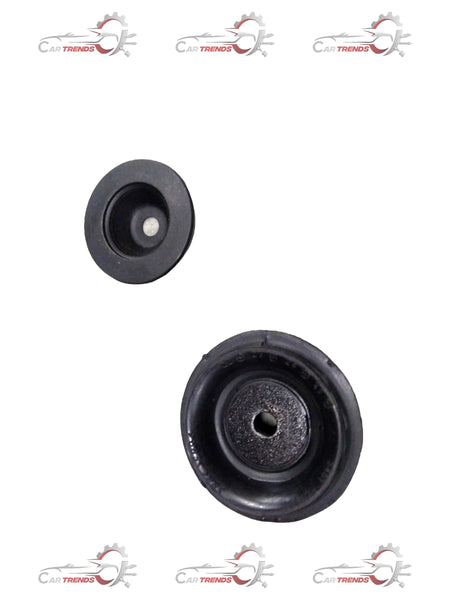 AUTOKOI front strut mount KRPF14194 showing the black metal component with mounting points and rubber insulator for vehicle suspension.