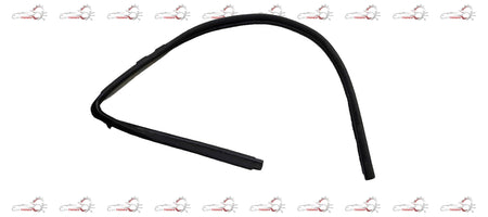Nissan Datsun Go rear right RUN channel replacement part, showing the metal and rubber components for vehicle rear window sealing.