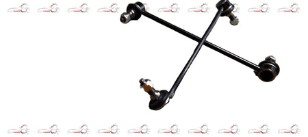 AUTOKOI front stabilizer link set, auto part for vehicle stability, shown in the image with metal components and mounting points.