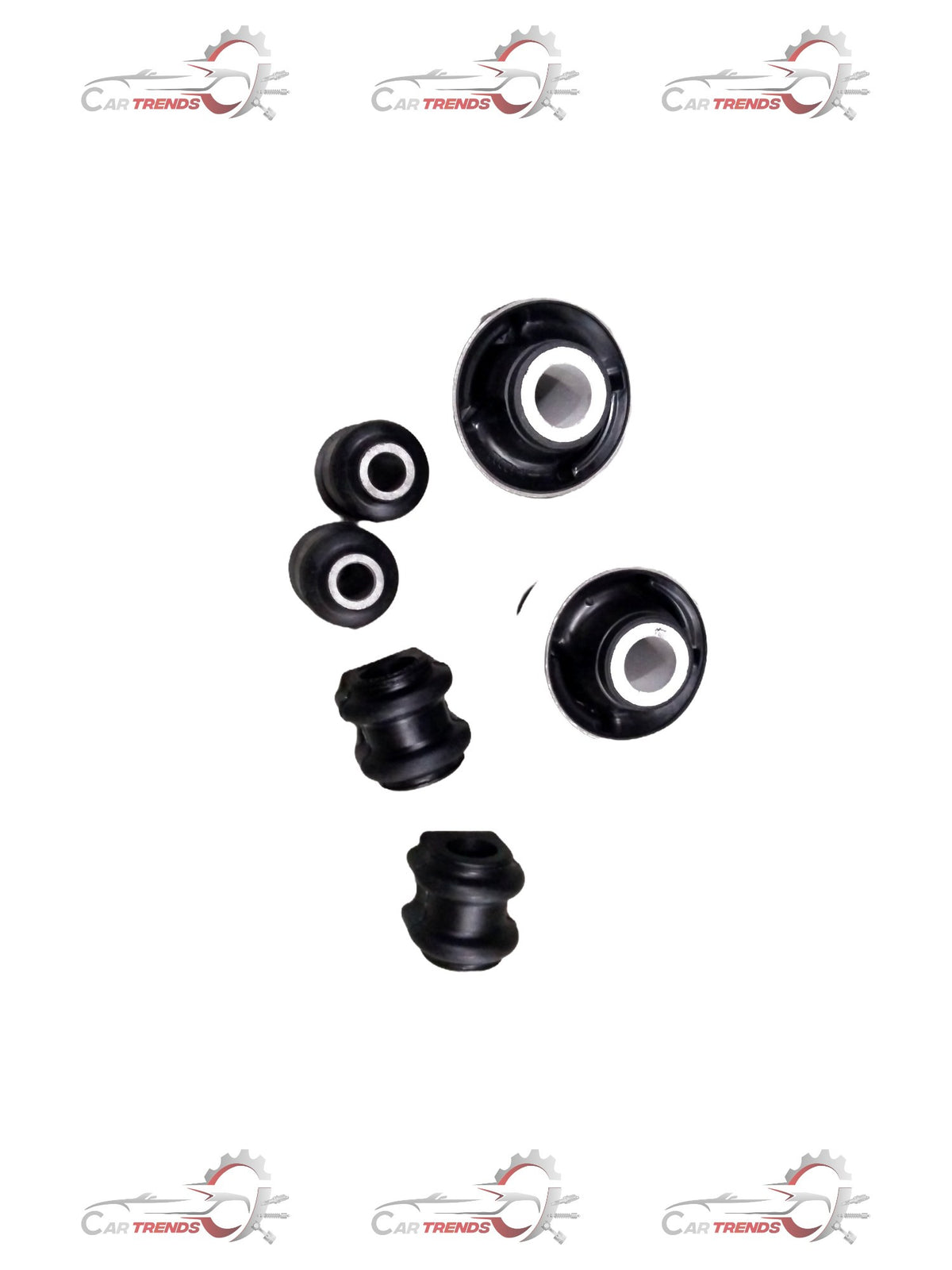 AUTOKOI Front Suspension Bush Kit KRPF14638 showing rubber bushings and metal components for vehicle suspension repair