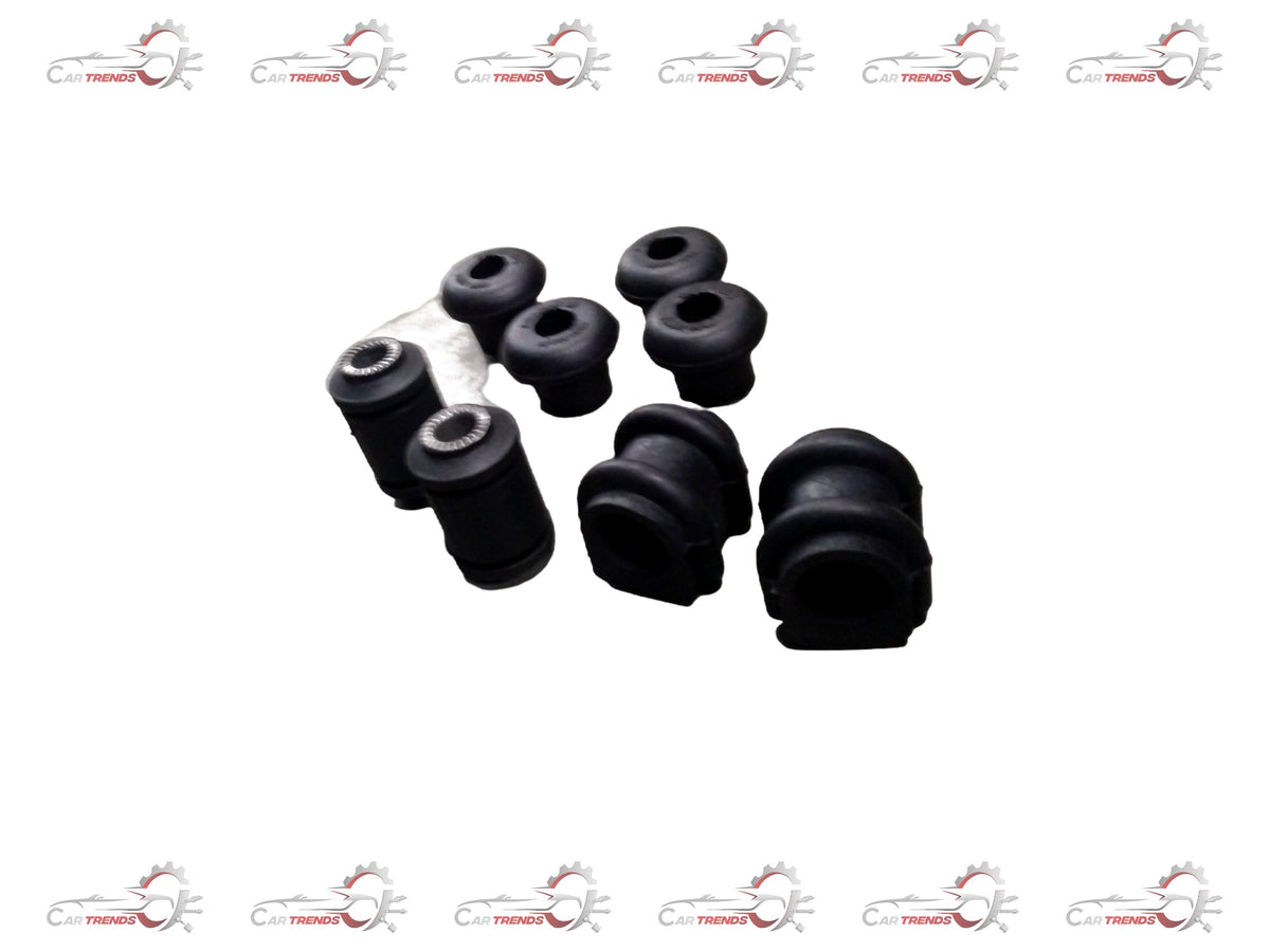 AUTOKOI Front Suspension Bushing Kit KRPF14064 with multiple bushings and metal components for vehicle suspension repair.