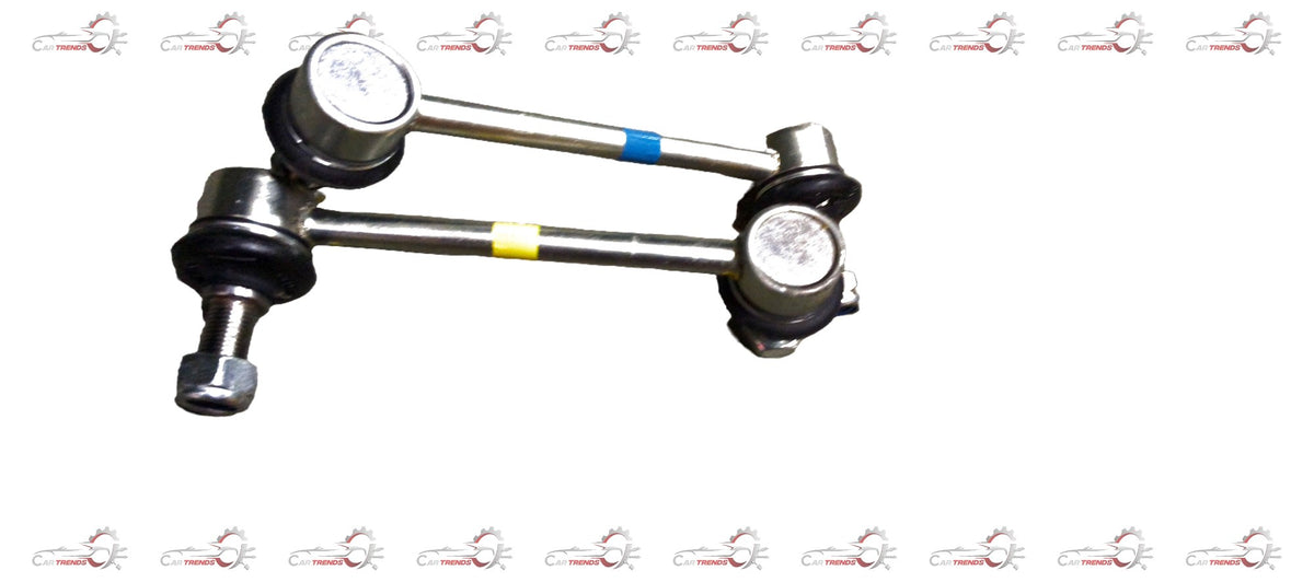 Pair of AUTOKOI front stabilizer link assemblies, showing metal components with rubber bushings on a clean background.