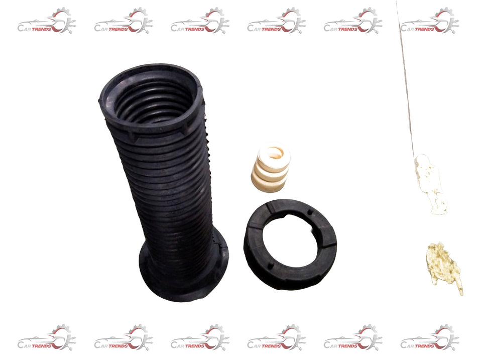 AUTOKOI rubber strut kit with bearing, part KRPF14365, showing the assembled strut components for vehicle suspension repair.