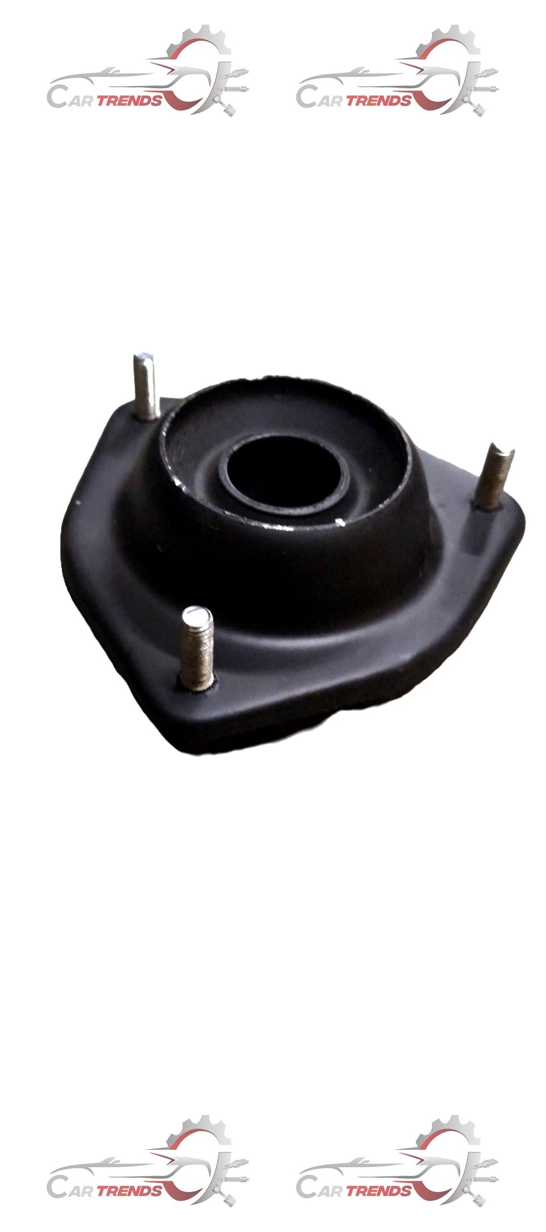 AUTOKOI front strut mount KRPF14195 showing the automotive suspension component with mounting hardware and rubber cushioning.
