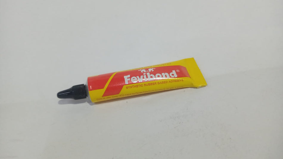 PIDILITE FEVIBOND tube 10 ml, adhesive repair product in a small tube, suitable for bonding and sealing applications.
