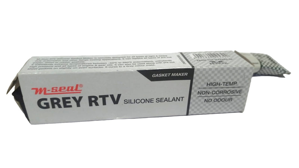 Pidilite M Seal Grey RTV Gasket Maker 25 GM tube, versatile sealant for automotive and household gasket applications.