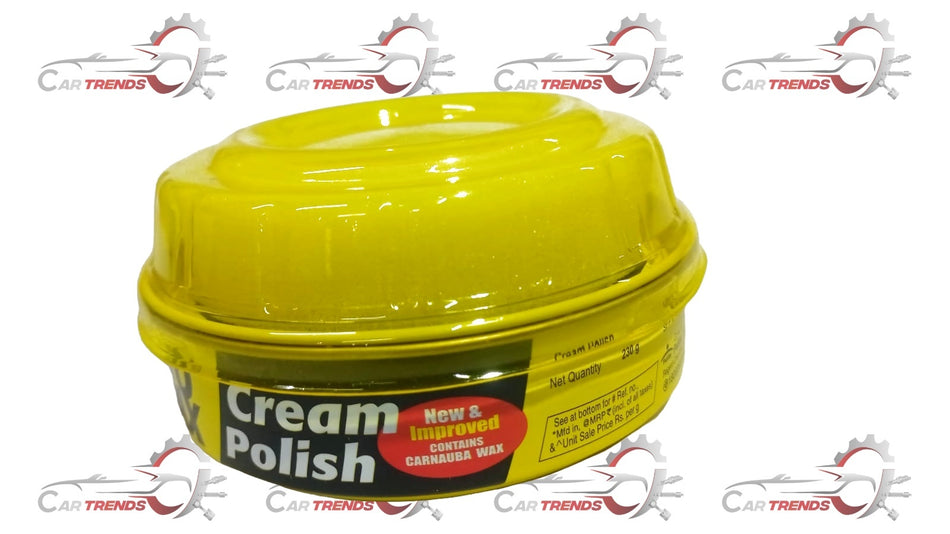 PIDILITE MOTOMAX Cream Polish I in 230 GM container, used for polishing and restoring vehicle surfaces.