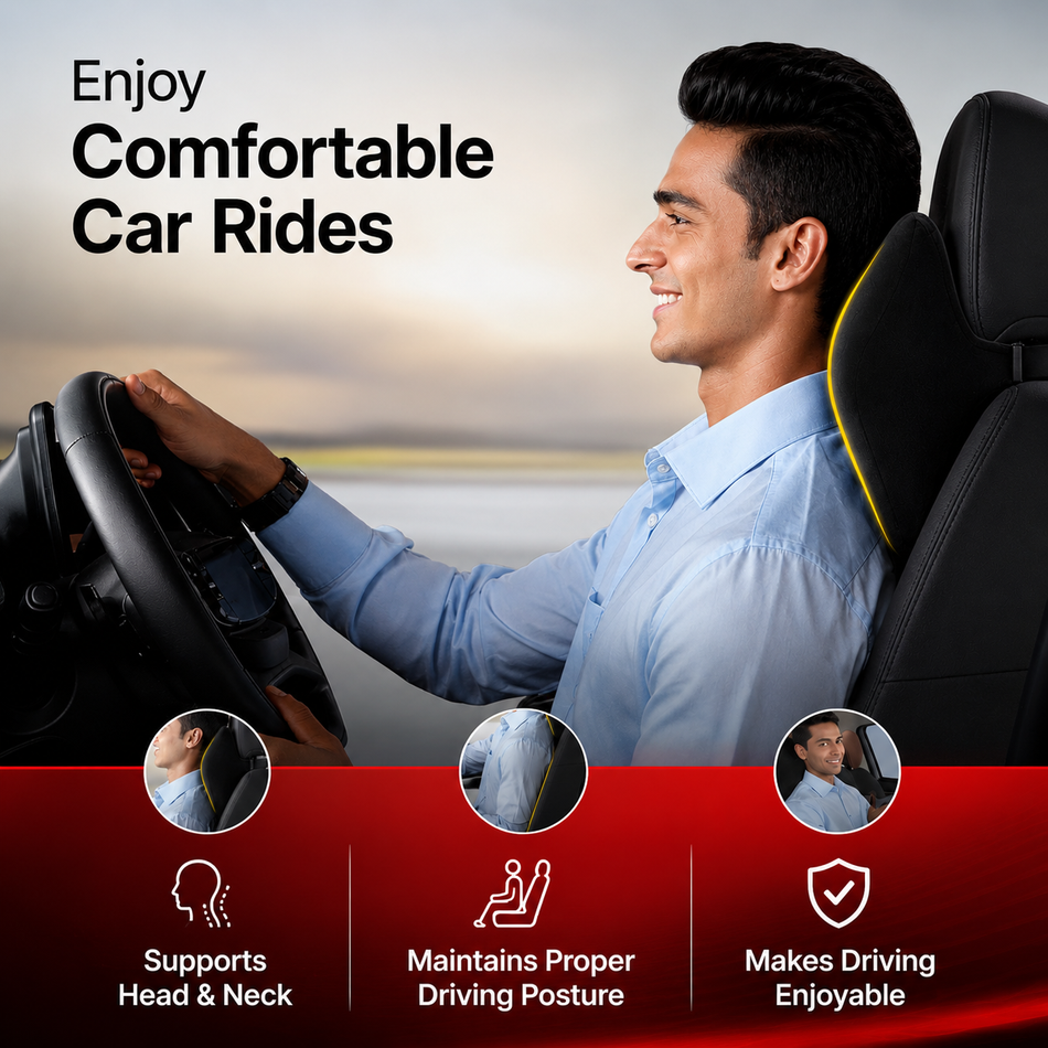 Cartrends Car Neck Rest Pillow Pro