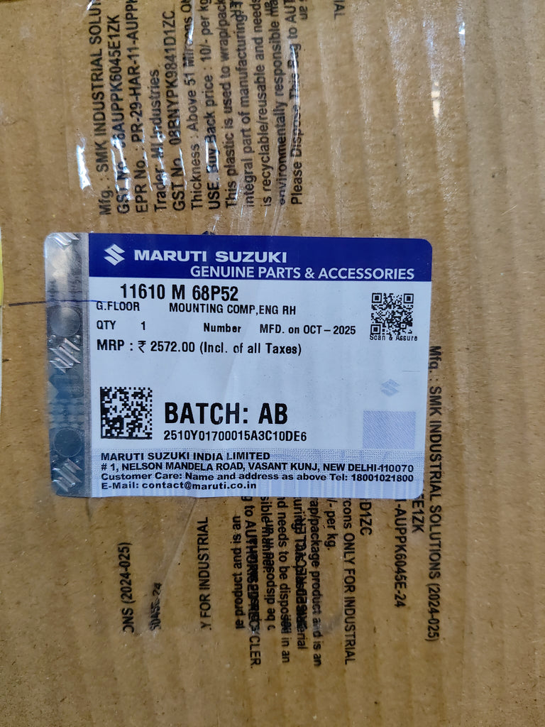 MOUNTING COMPENG RH 11610M68P52