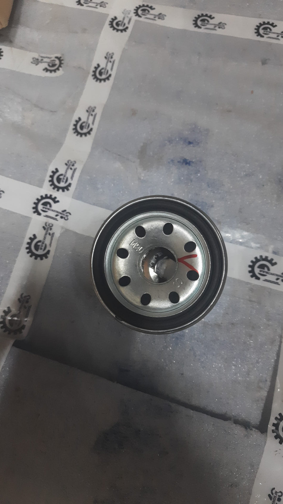 SOFIMA oil filter for Honda City petrol engine, durable replacement part, shown in the image with brand and product details.