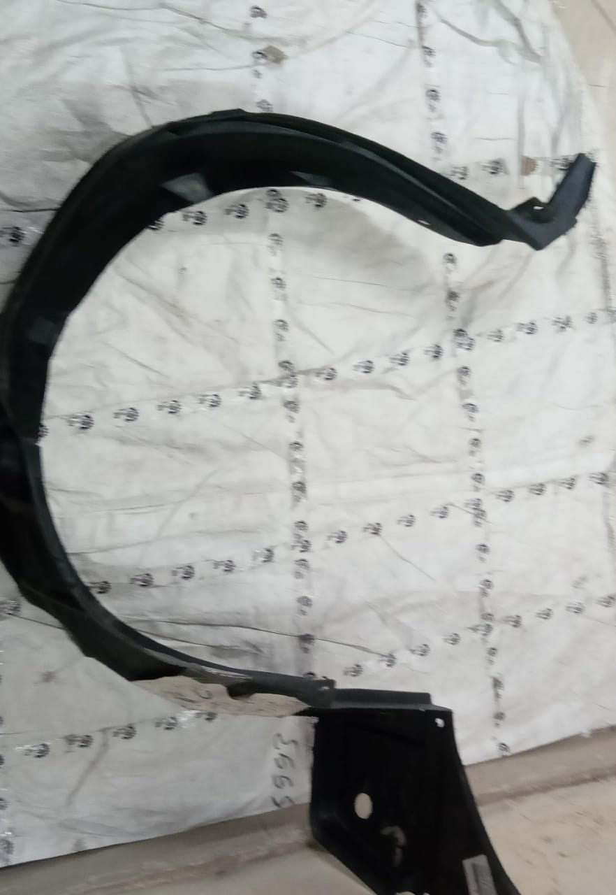 Toyota Etios right front fender lining, genuine replacement part with product code 538750D140, shown in the image.