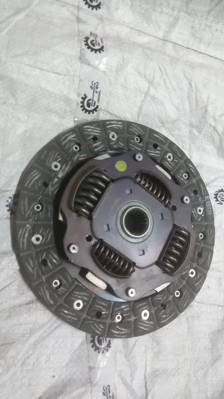 Toyota Etios petrol pressure plate, car part with metal components, designed for clutch assembly in the vehicle.