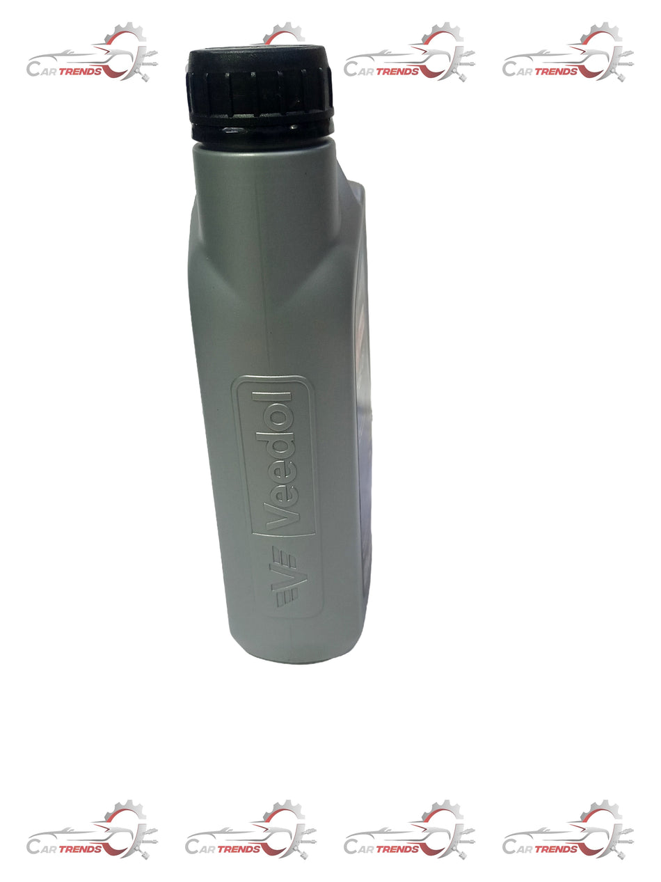 Veedol Take Off 4T Pro 10W-30 motorcycle engine oil container with label showing product details