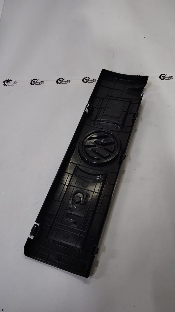 Volkswagen Polo engine cover with Vento branding, black plastic component for engine protection, part number 03C103935C9B9