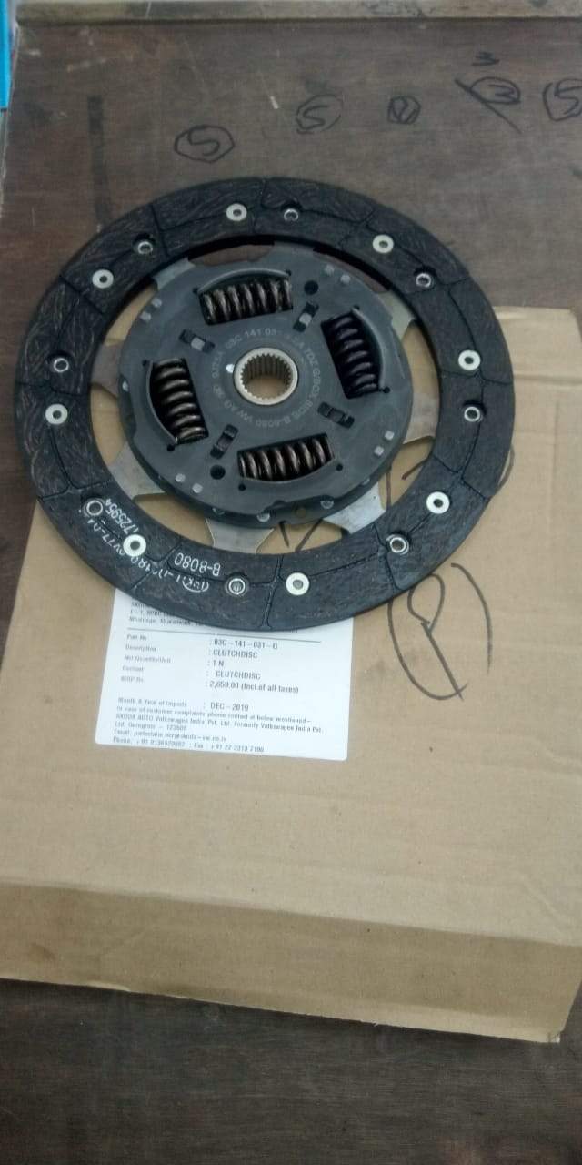 Volkswagen vento clutch online plate price