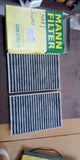 AC filter Mercedes S class MANN CUK2722