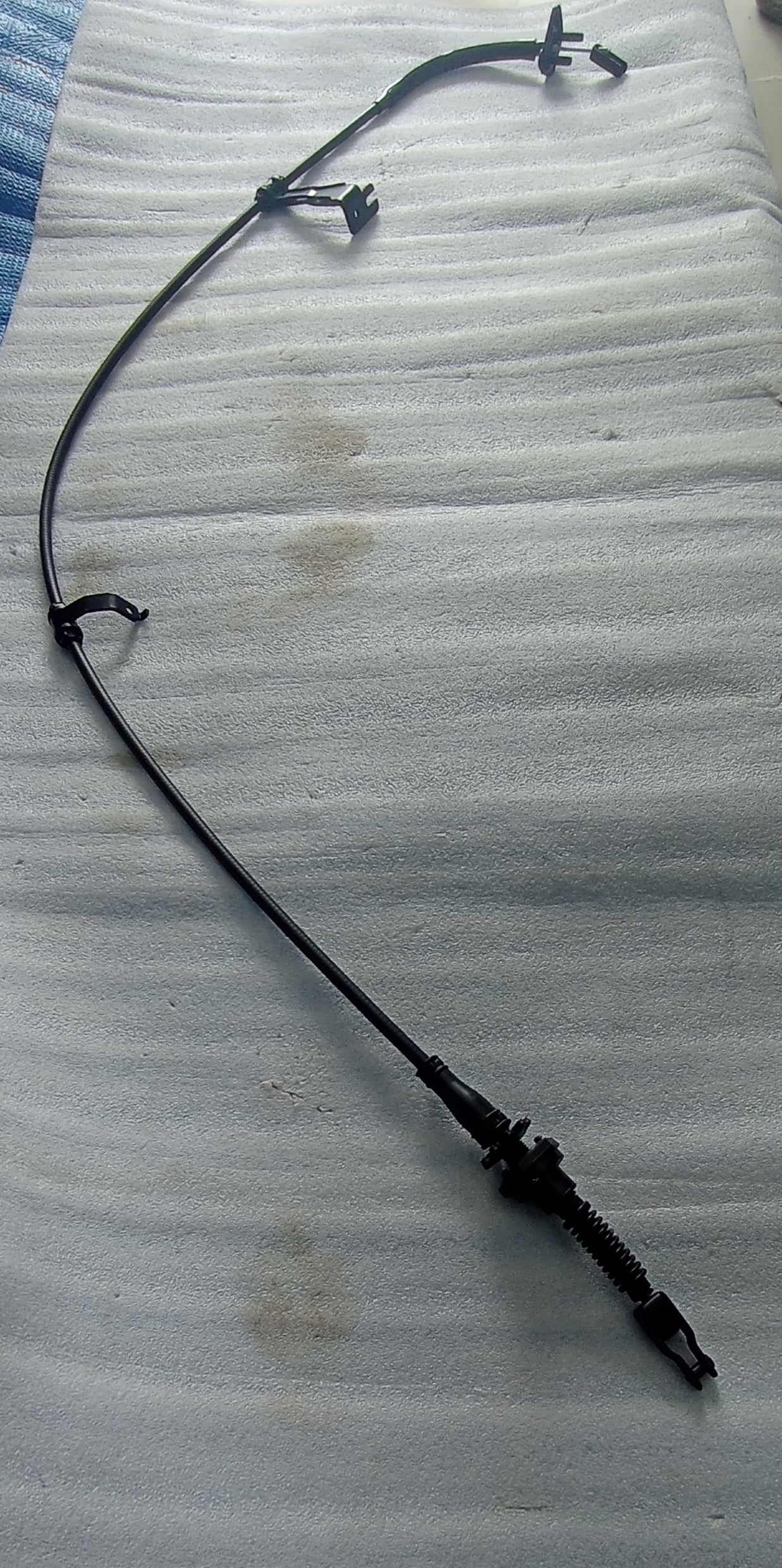 CarTrends Hyundai Grand i10/Xcent clutch cable, spare part, with visible cable and connectors in the image.