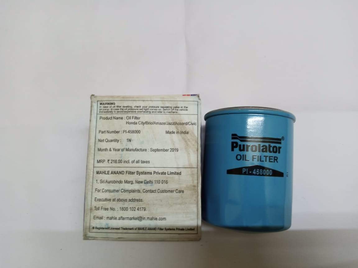 Oil filter for best sale 2019 honda civic