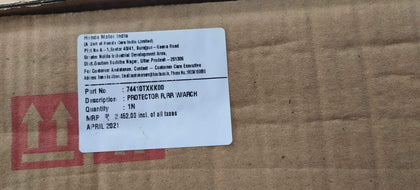 Quarter Panel Gliding WRV Rh side        74410TXKK00