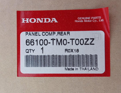 Back Panel Honda City Type 5       66100TM0T00ZZ