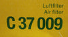 C37009   Air filter Mann