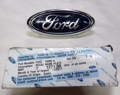 Name Plate Ford       7U5Z16605A