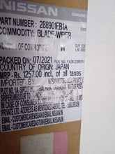Load image into Gallery viewer, 288901EB1A    Wiper Blade Nissan 370Z