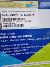 Load image into Gallery viewer, Air Filter Baleno Petrol        AF4087PM