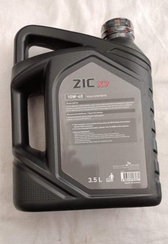 ZIC 10W40 3.5 Ltrs    Engine Oil 10W40 3.5 Ltrs Pack Size