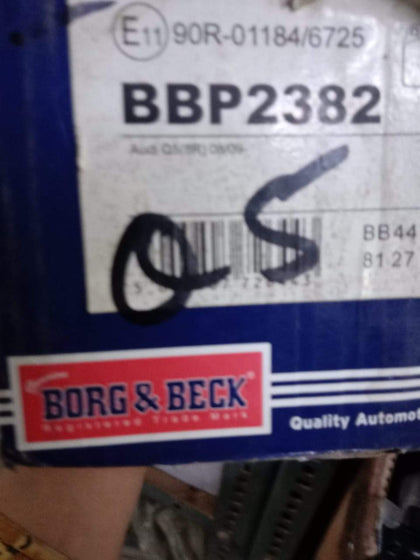 Bbp2382 Brake Pad Audi Q5 Spare Parts