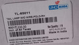 TL65011  Tail Lamp Polo Right Side without Wire