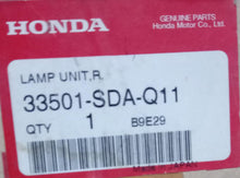 Load image into Gallery viewer, 33501SDAQ11  Tail Lamp Accord  Type 7 Right Side