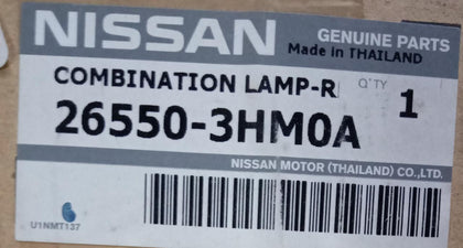 265503HM0A   Tail Lamp Micra Right Side