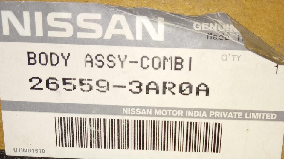 265593AR0A   Tail Lamp Scala Left Side