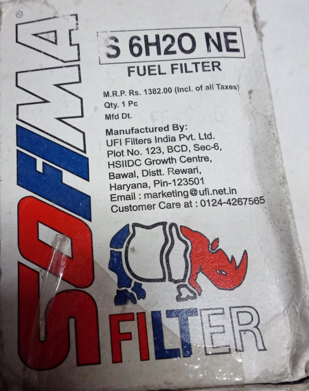 S6H20NE  Fuel Filter Ertiga