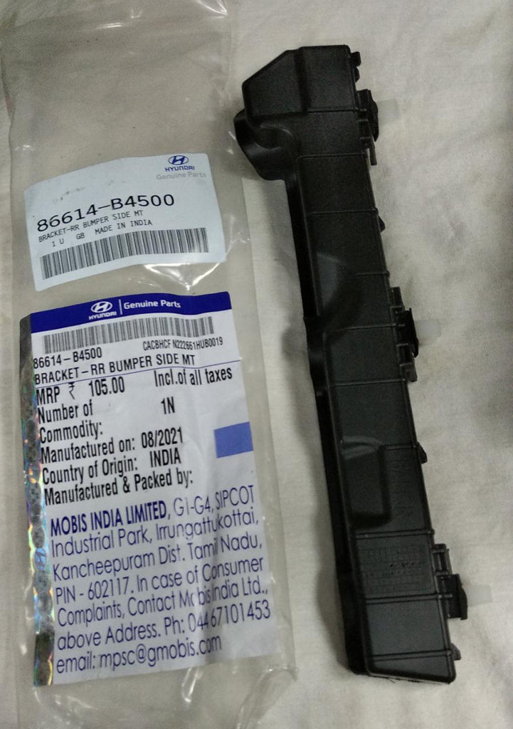 86614B4500  Rear Bumper Bracket I 10 Grand New Model Right Side