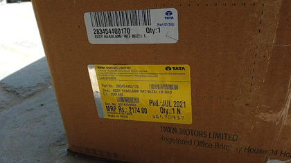 28345440170 Head Lamp Tata Nano Left Side Spare Parts