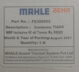 FS398002   Condenser Tata Tiago