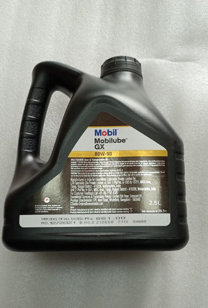80W90 Gear Oil 2.5 L Ecosport Spare Parts
