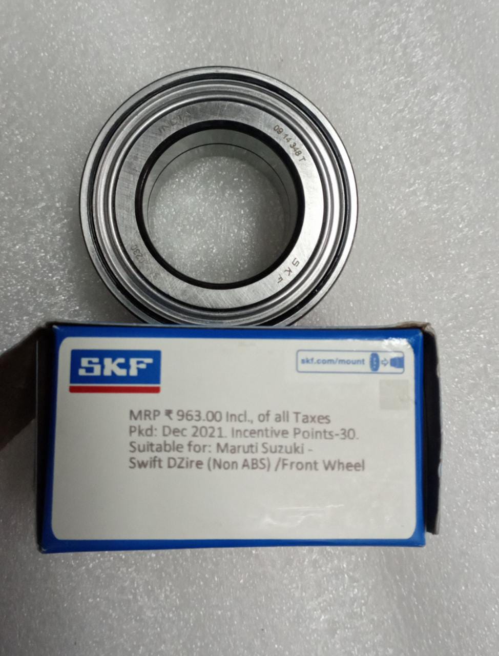 BAH0230 Front Wheel Bearing Swift Dzire Non ABS CarTrends