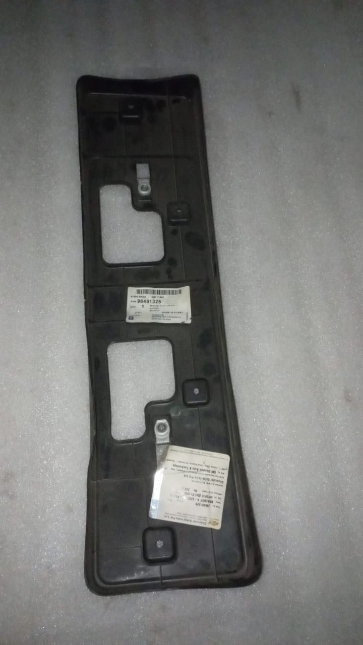J96481325 License Plate Bracket Aveo Spare Parts